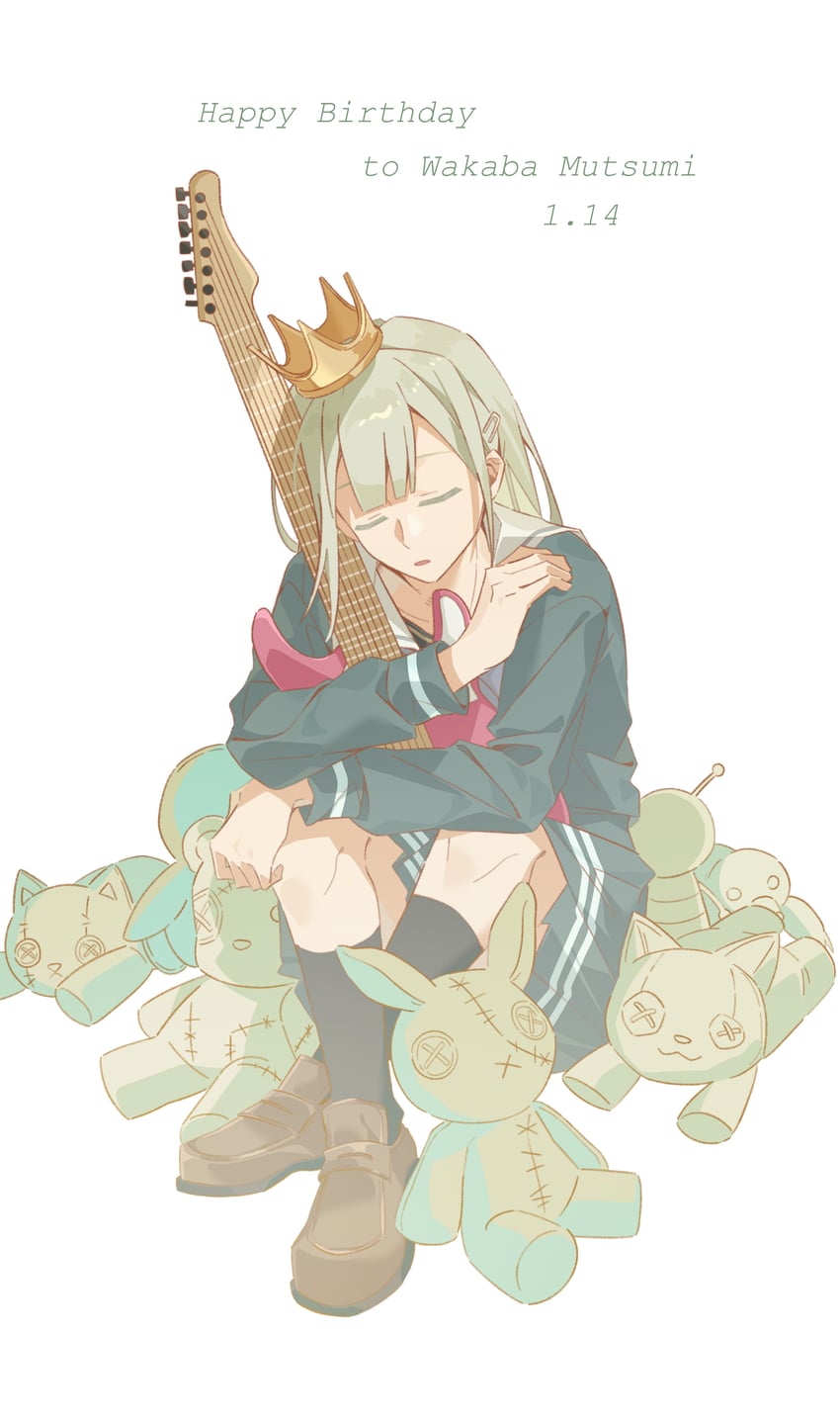 wakaba mutsumi (bang dream! and 1 more) drawn by yui_k_(yuik48074789)
