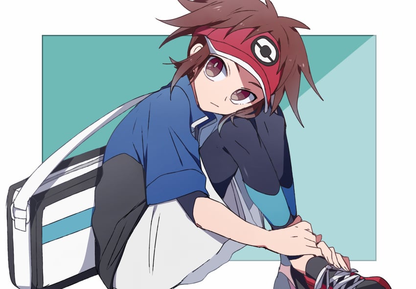 nate (pokemon and 1 more) drawn by nanashiba_(banntlla)