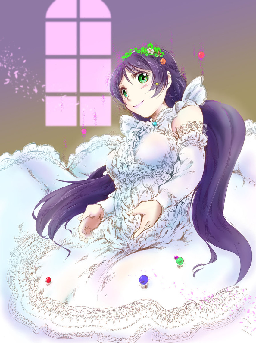 tojo nozomi (love live! and 1 more) drawn by jason_(kaiten_kussaku_kikou)