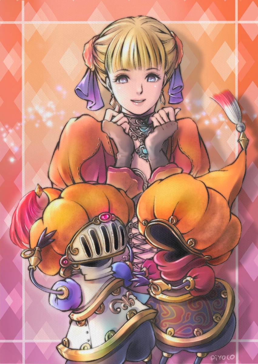 afumau, automaton, puppetmaster, ovjang, and mnejing (final fantasy and 1 more) drawn by piyoco