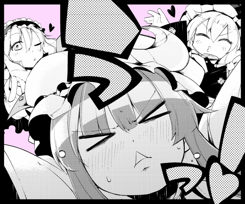 kirisame marisa, alice margatroid, and patchouli knowledge (touhou) drawn by hokuto_(scichil)