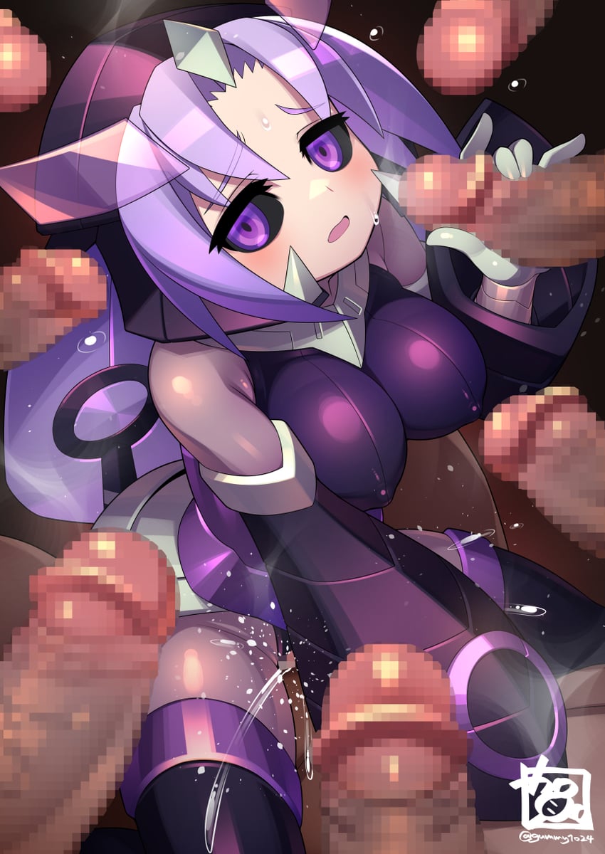 elise (azure striker gunvolt and 1 more) drawn by gummyrise