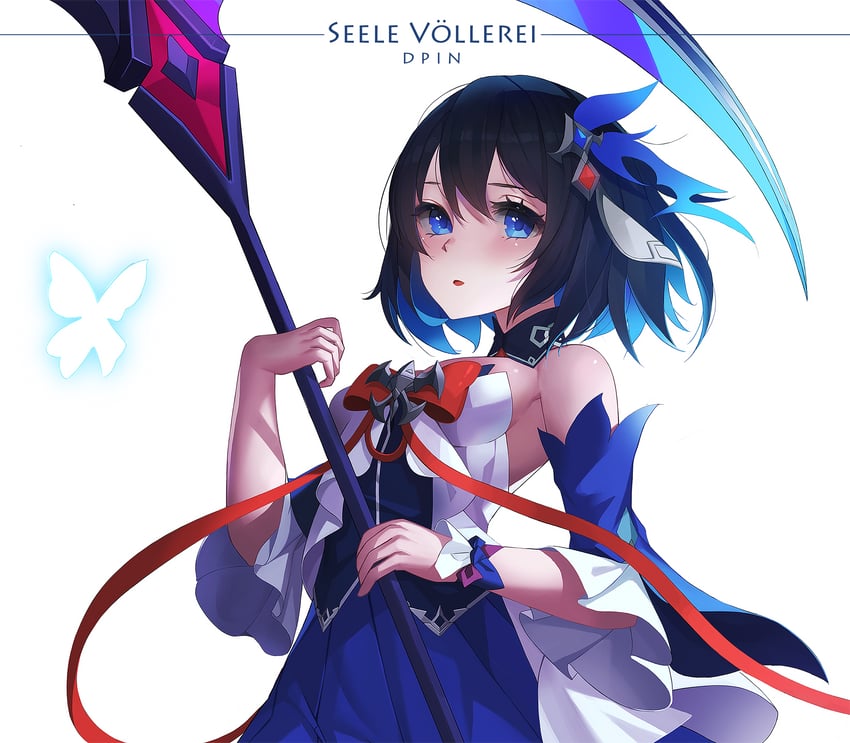 seele vollerei (honkai and 1 more) drawn by dpin_(user_adhr8855)