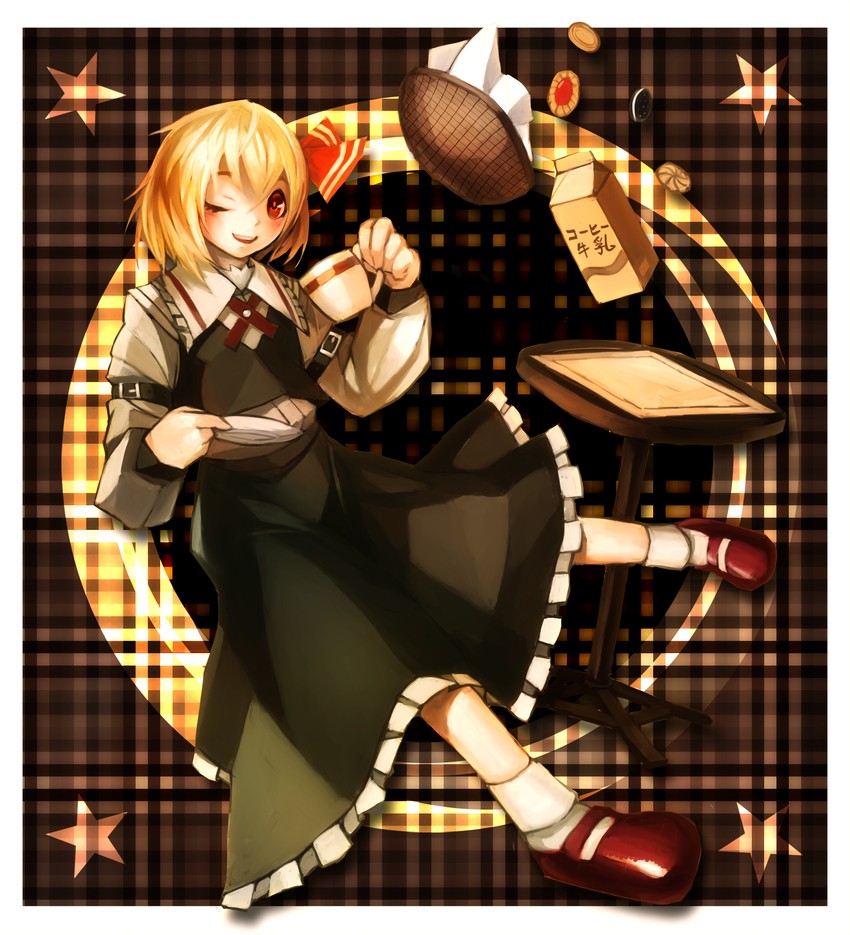 rumia (touhou) drawn by spark621