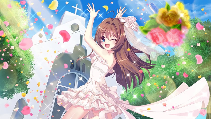 shikimiya aone (re:stage!) drawn by izumi_tsubasu