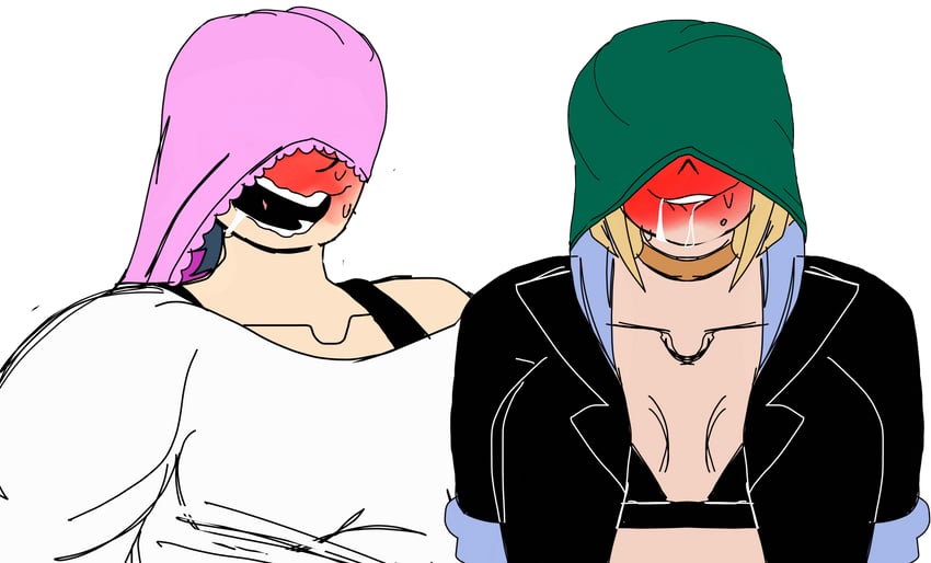 silvia piquet and hart floyd (black survival and 1 more) drawn by jolynecujohwedgie