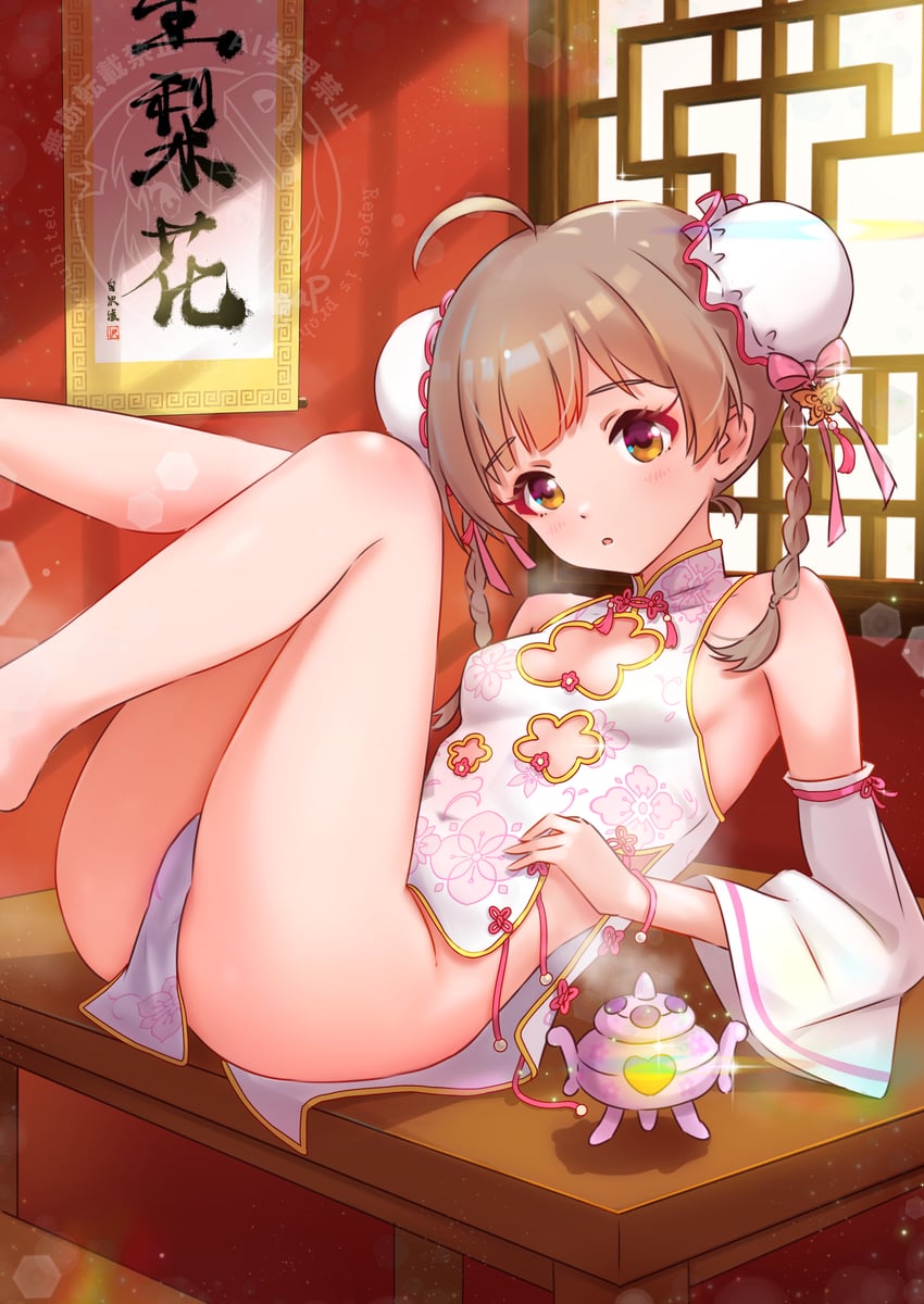 hakozaki serika (idolmaster and 2 more) drawn by koaya