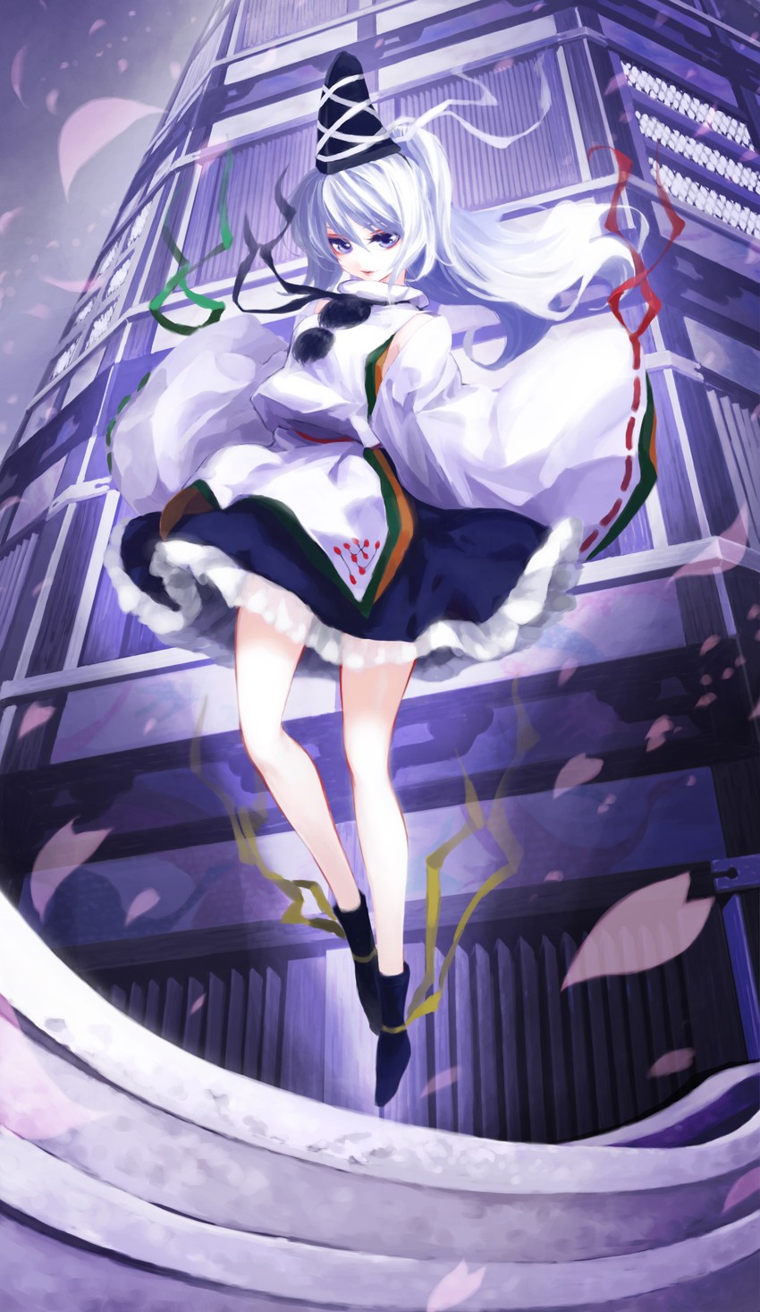 mononobe no futo (touhou) drawn by iseki_(kuroshura_no_tabiji)
