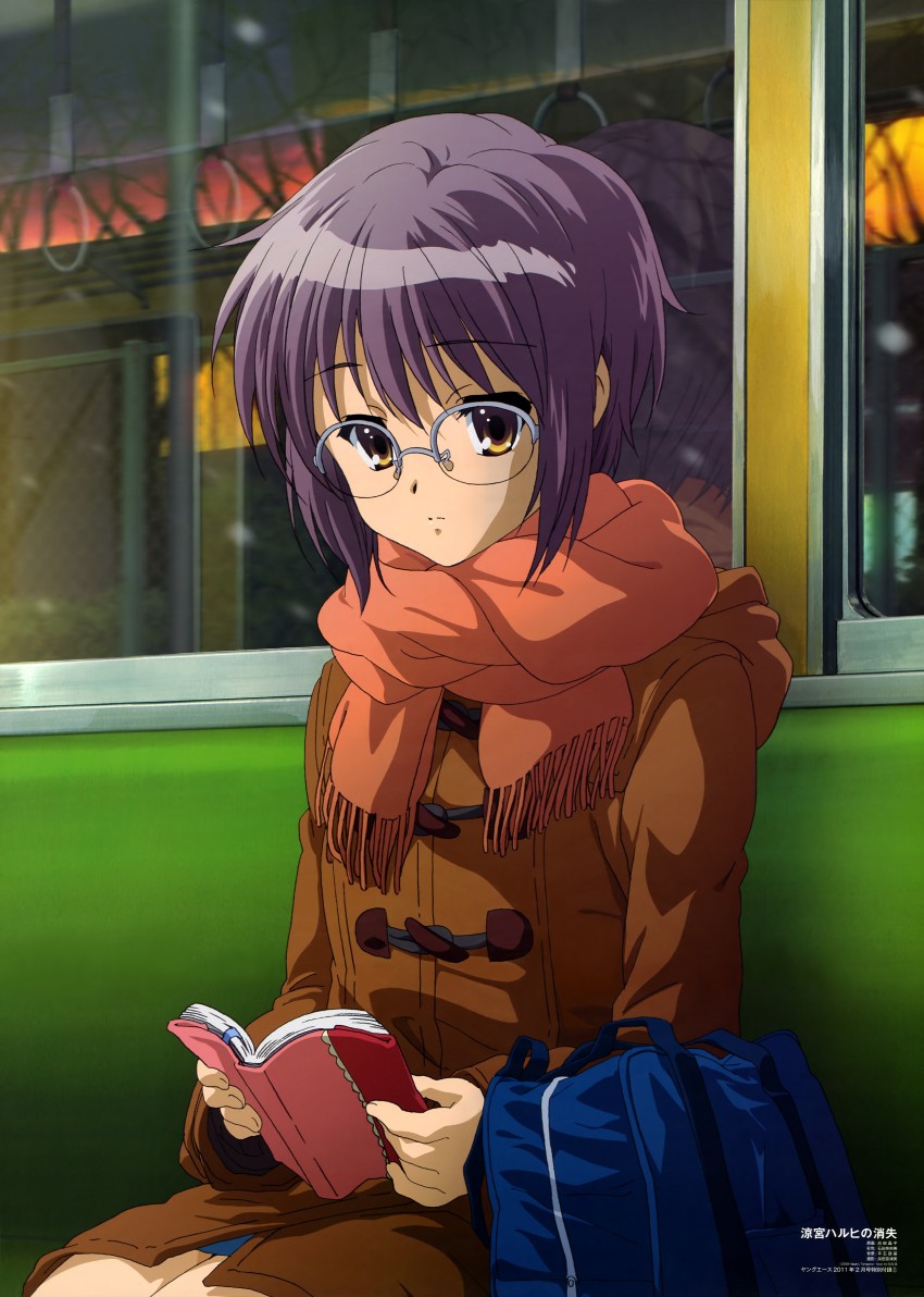 nagato yuki (suzumiya haruhi no yuuutsu and 1 more) drawn by ikeda_shouko
