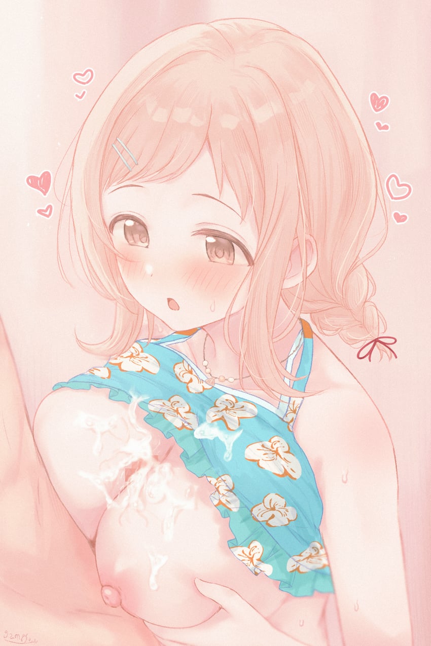 sakuragi mano (idolmaster and 1 more) drawn by gameso