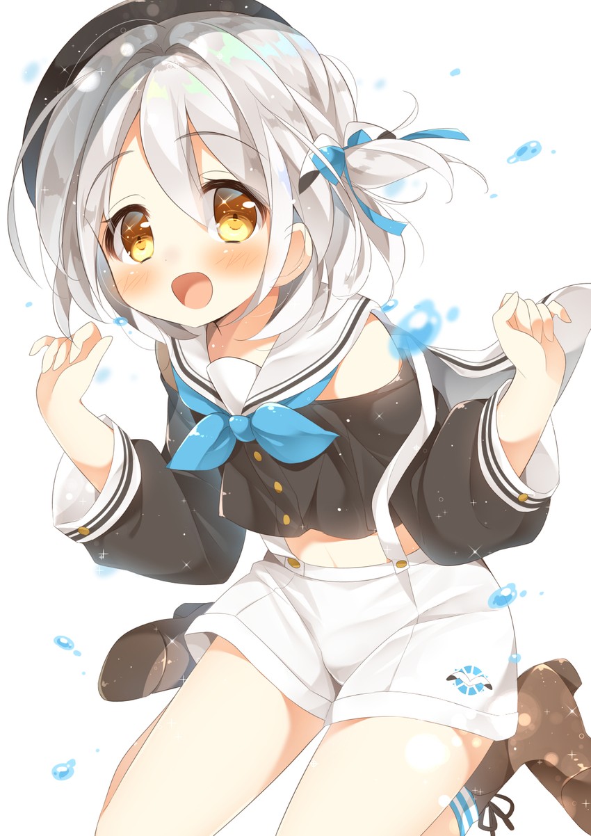 suzumi kamome (mirai akari's new virtual youtuber illustration contest) drawn by gau_(n00_shi)