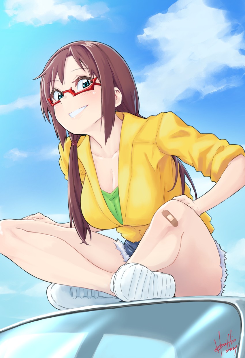 makinami mari illustrious (neon genesis evangelion and 1 more) drawn by hori_shin