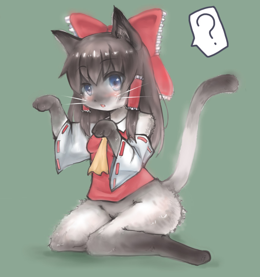 hakurei reimu (touhou and 1 more) drawn by bond_(8261521)