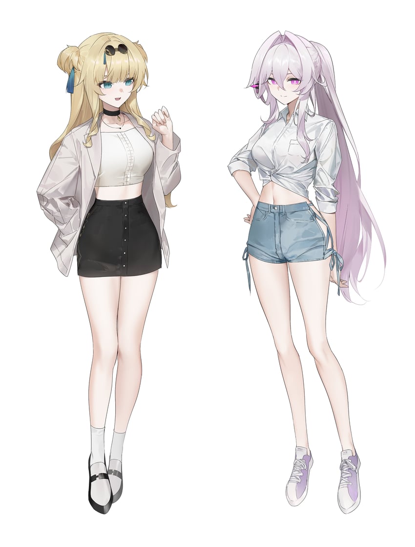 thelema nutriscu and songque (honkai and 1 more) drawn by baiser3rd