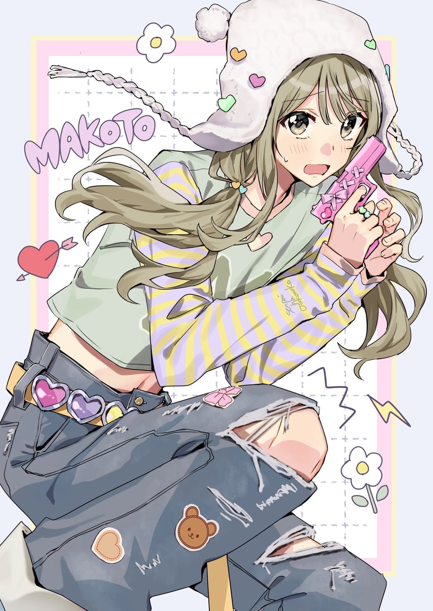 hanaoka makoto (senpai wa otokonoko) drawn by pomu_(joynet)