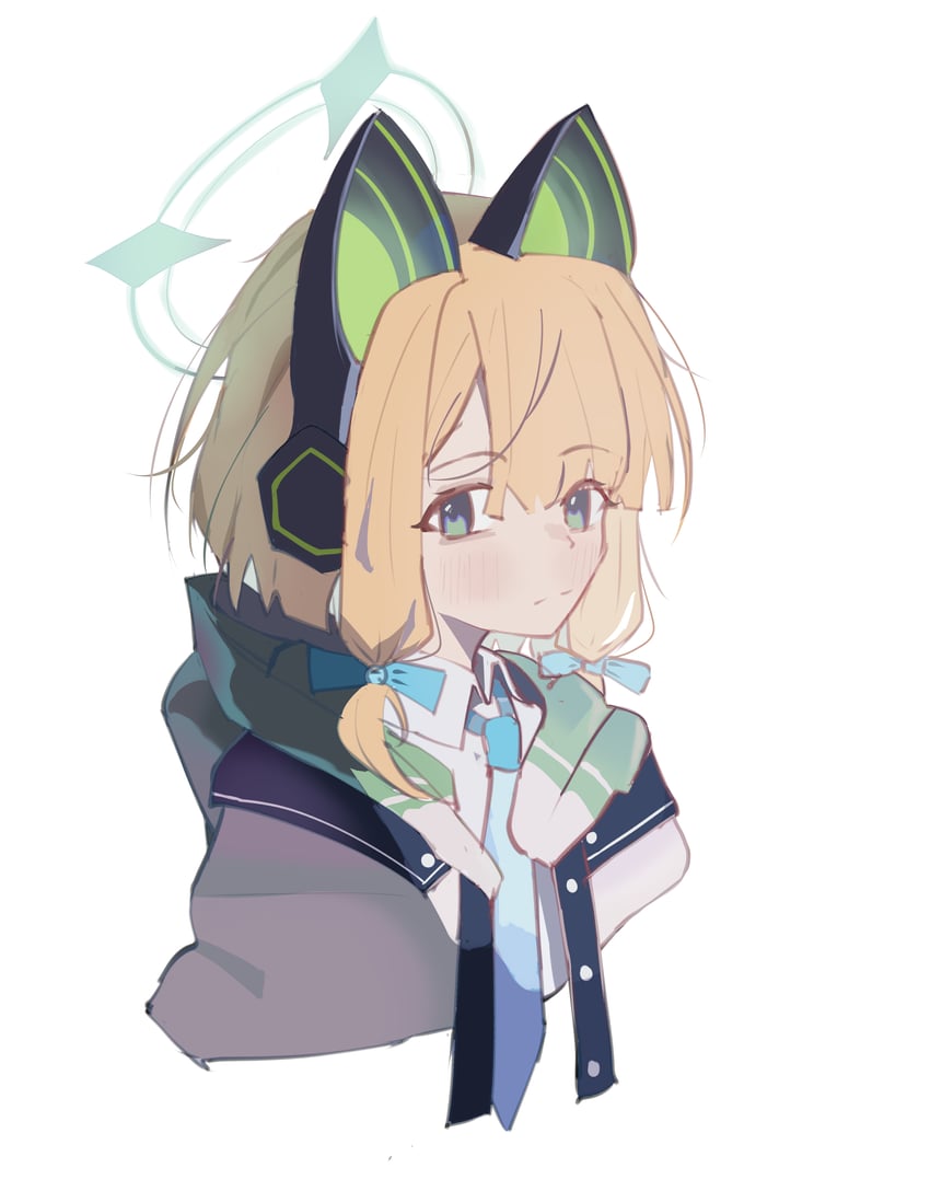 midori (blue archive) drawn by xushao