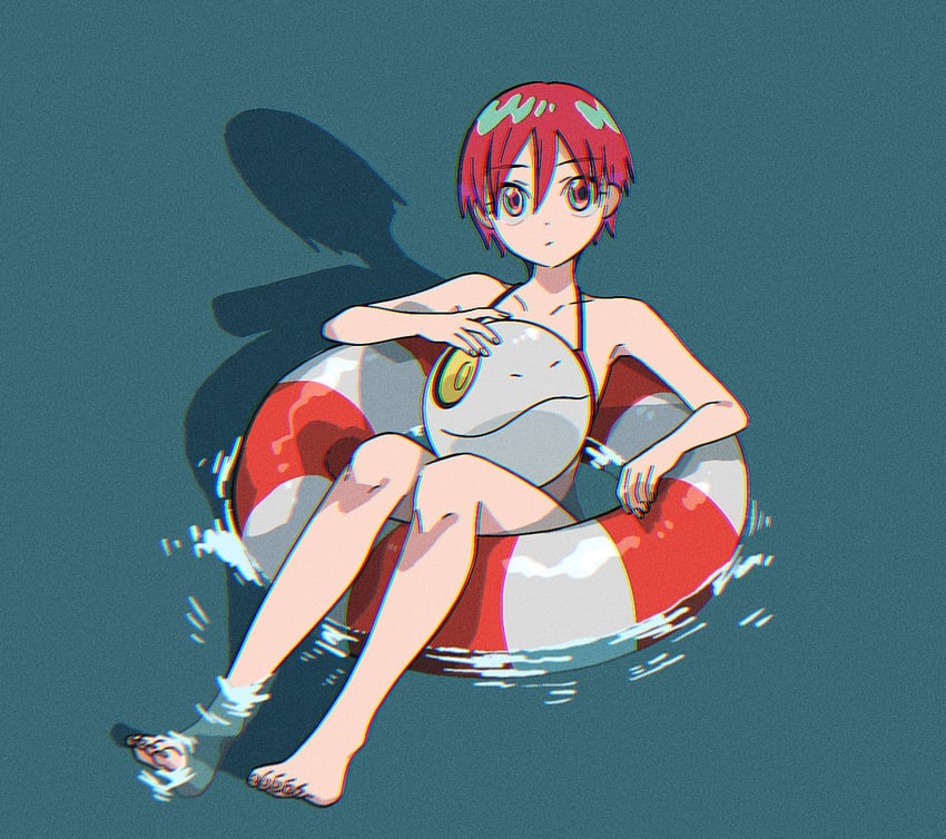 amate yuzuriha and haro (gundam and 1 more) drawn by dou_(mame_eee)