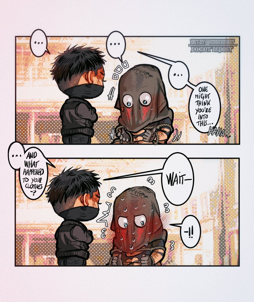 konig and horangi (call of duty and 1 more) drawn by umikochannart