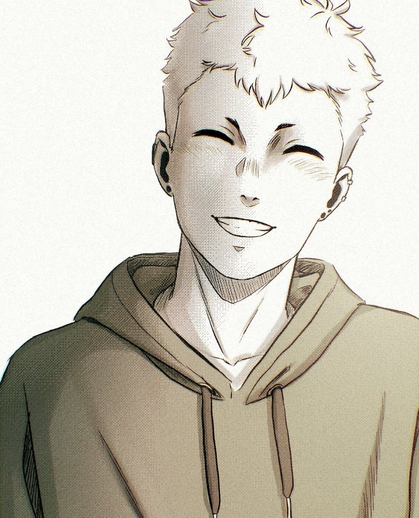 sakamoto ryuuji (persona and 1 more) drawn by raph_(raphodraws)