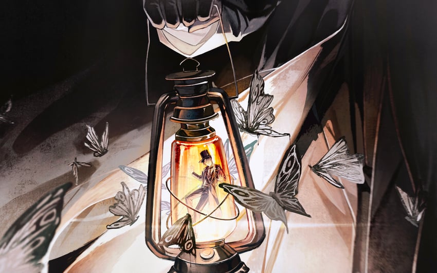 klein moretti (lord of the mysteries) drawn by shiqi274