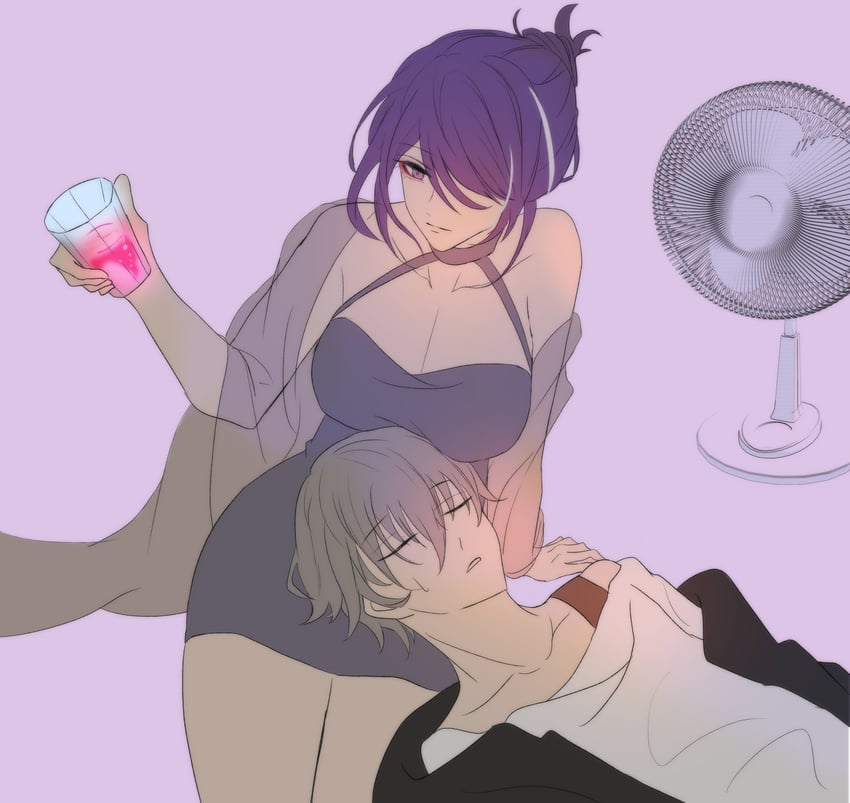 trailblazer, acheron, and caelus (honkai and 1 more) drawn by esticss