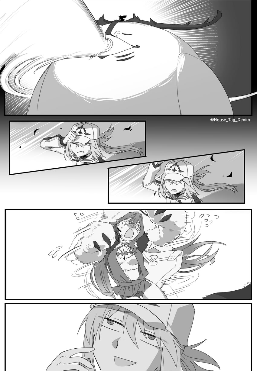 artoria pendragon, baobhan sith, artoria caster, and cernunnos (fate and 1 more) drawn by house_tag_denim