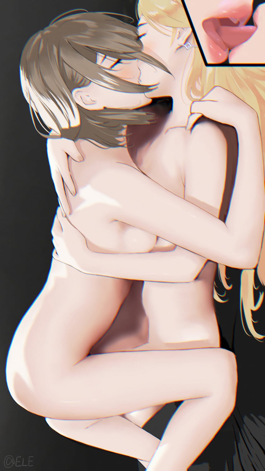 rita rossweisse and durandal (honkai and 1 more) drawn by eleaaa