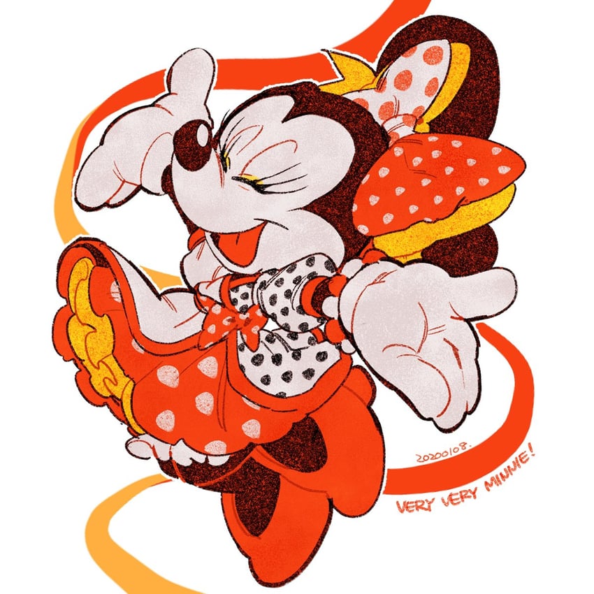 minnie mouse (mickey mouse & friends) drawn by moov_(mb_52)