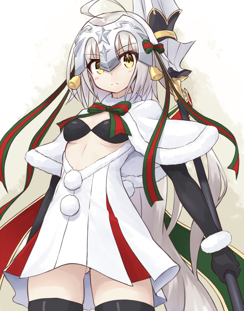 jeanne d'arc alter santa lily (fate and 1 more) drawn by shunichi
