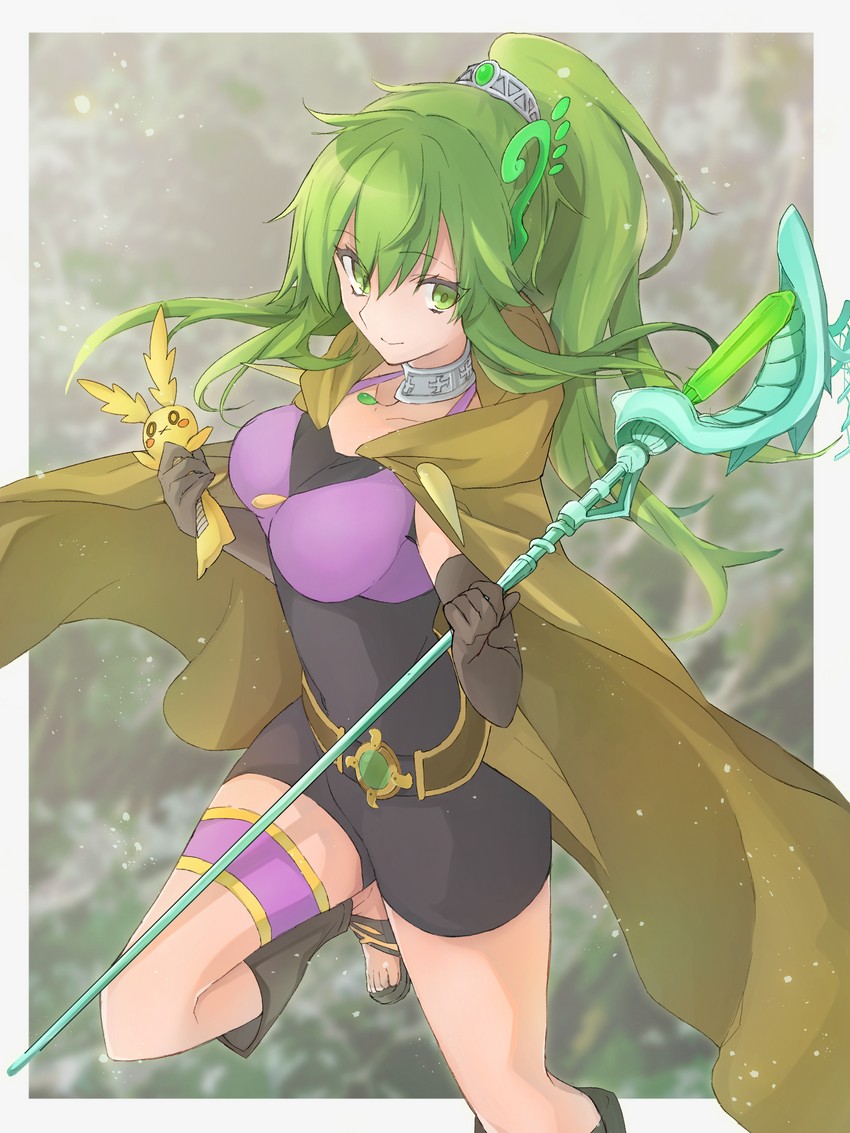 winda and spiritual beast tamer winda (yu-gi-oh!) drawn by tsumayouji_(dekosoko)