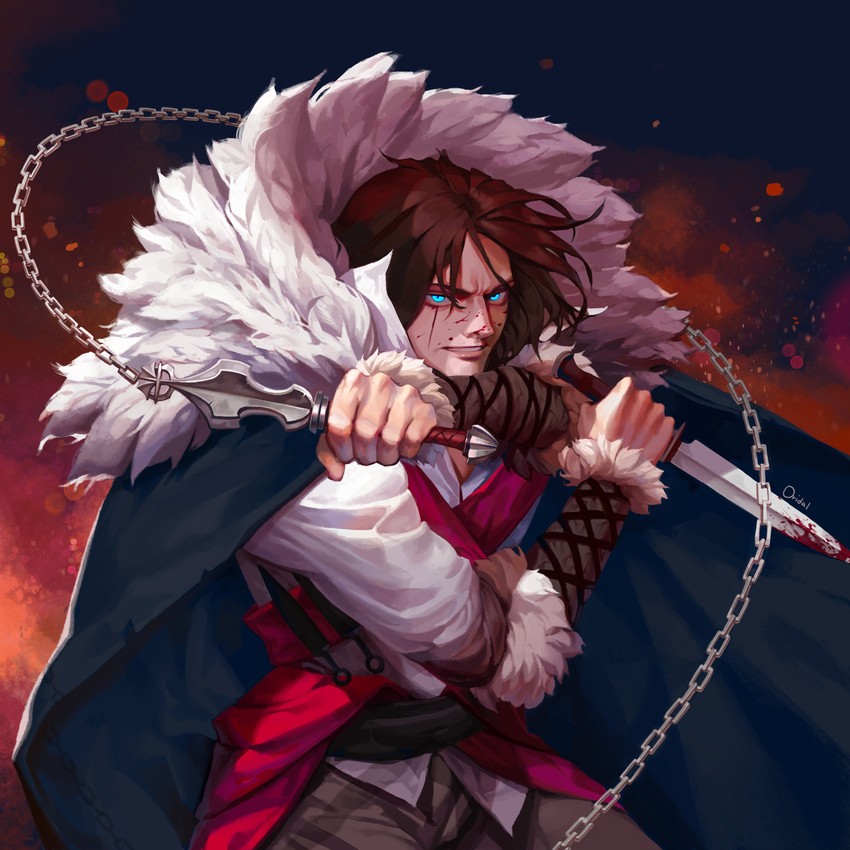 trevor c. belmont (castlevania) drawn by ori_dal