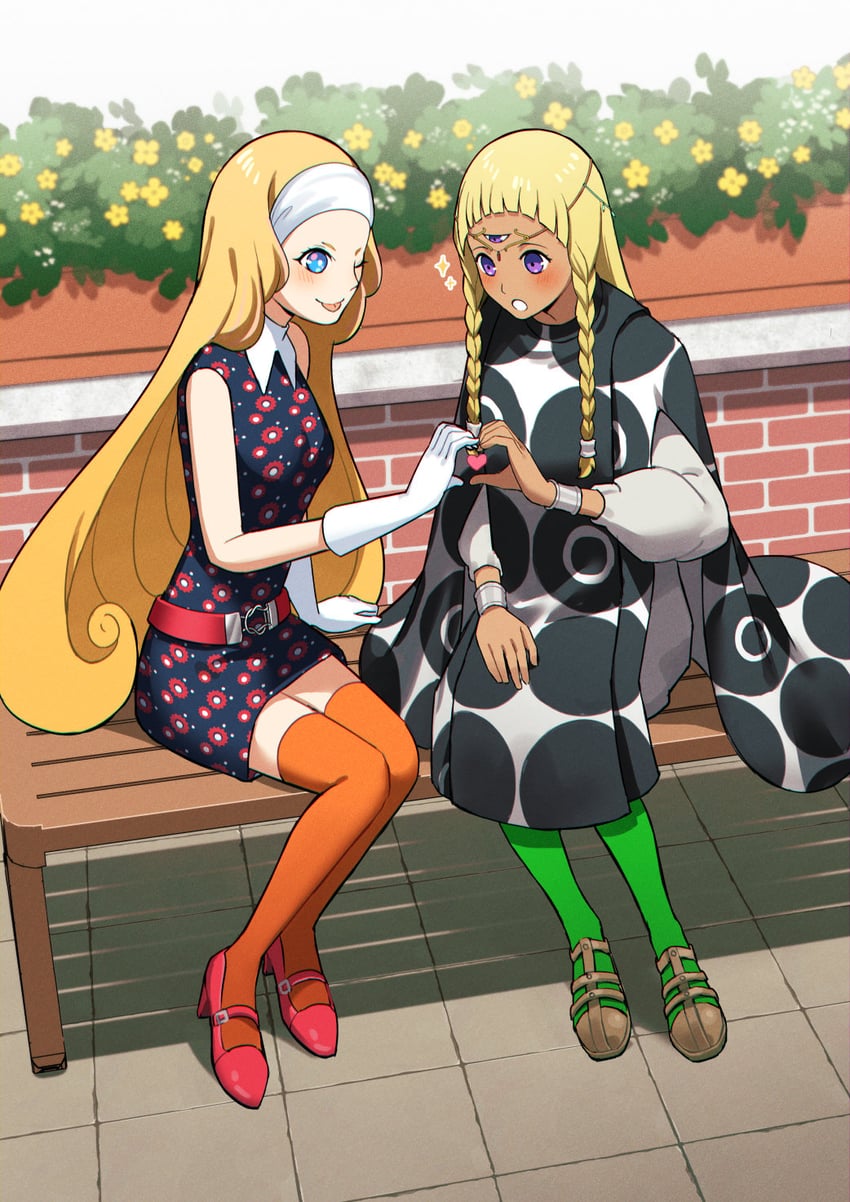 eupha and junah (metaphor: refantazio) drawn by kuki_tan