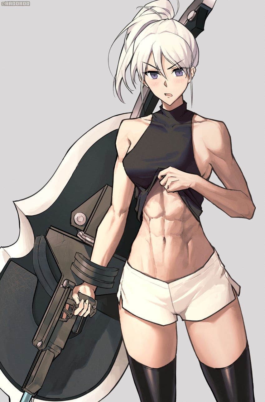 riesbyfe stridberg (tsukihime and 1 more) drawn by madoro_q