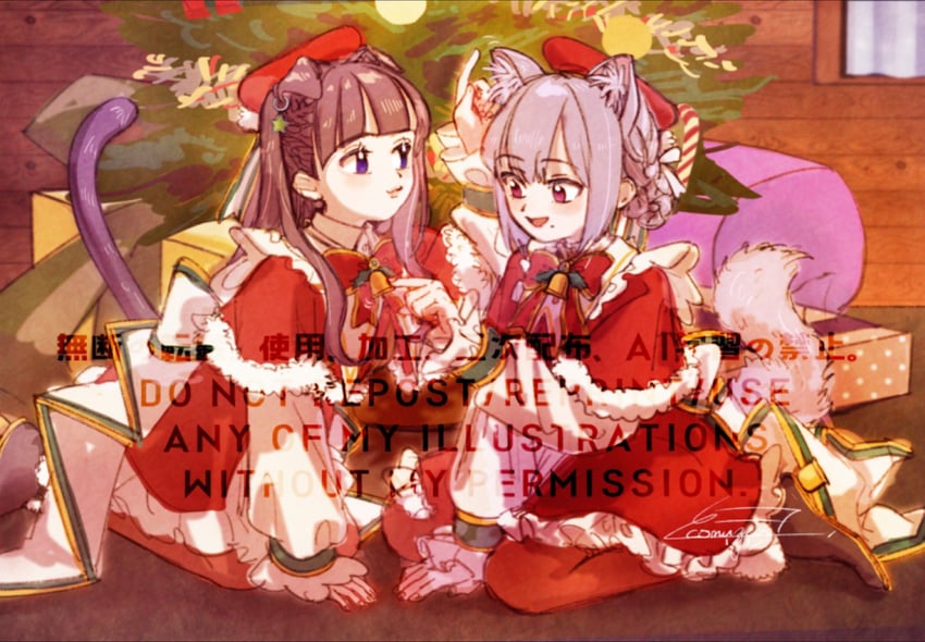 fukuyama jeanne sachie and kishimoto maria mirai (assault lily) drawn by komuzuka
