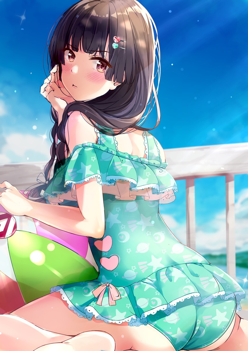 mayuzumi fuyuko (idolmaster and 1 more) drawn by nira_(vira)