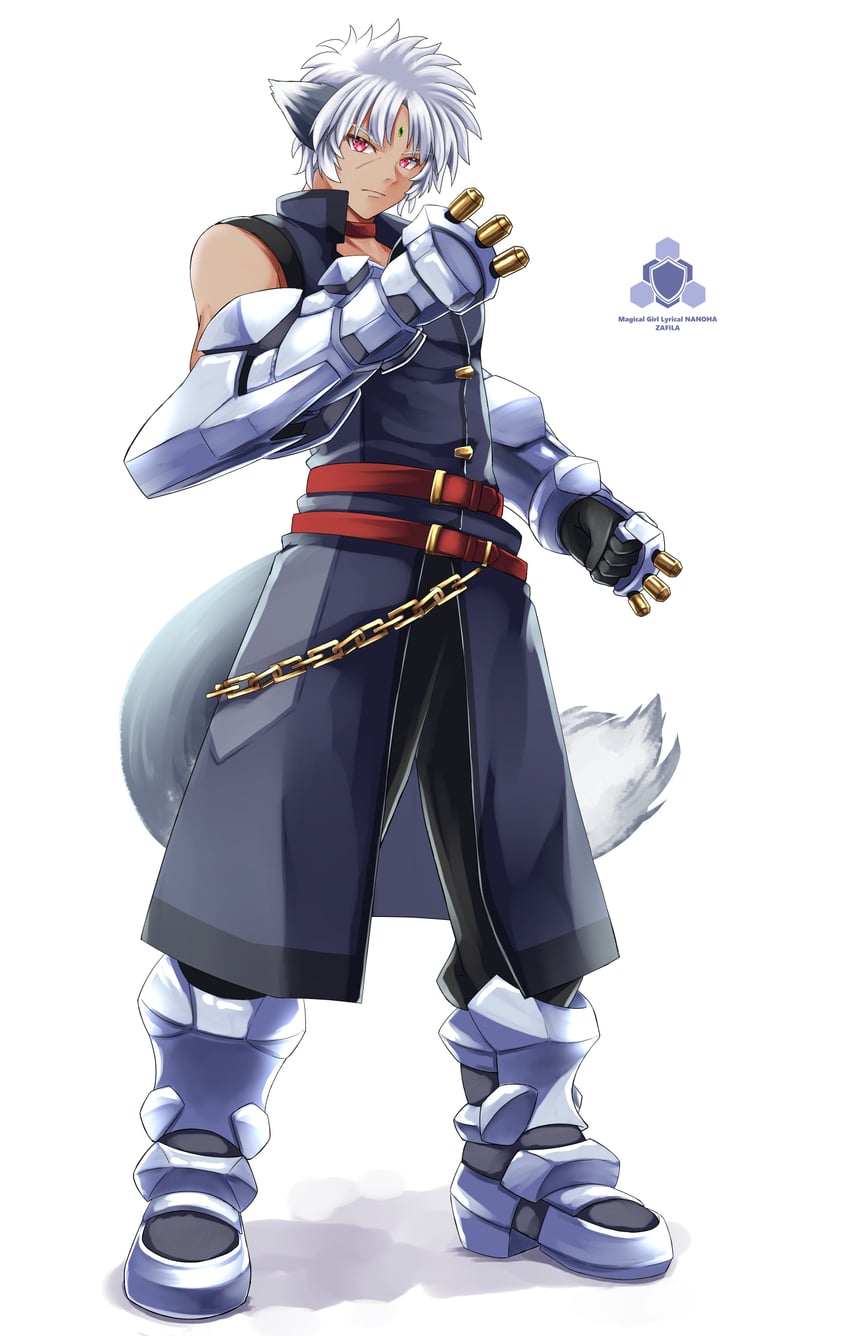 zafira (lyrical nanoha and 1 more) drawn by sougetsu_izuki