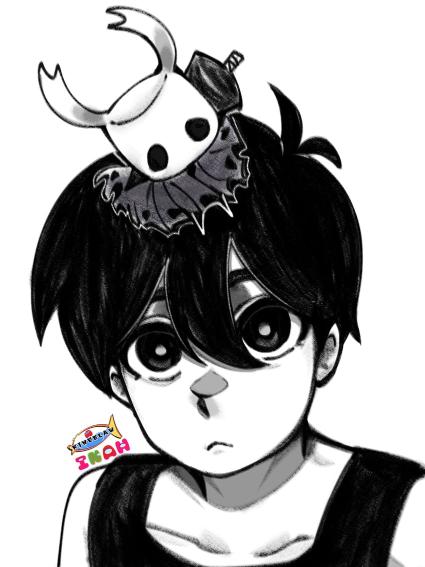 omori and knight (omori and 1 more) drawn by kineelaw