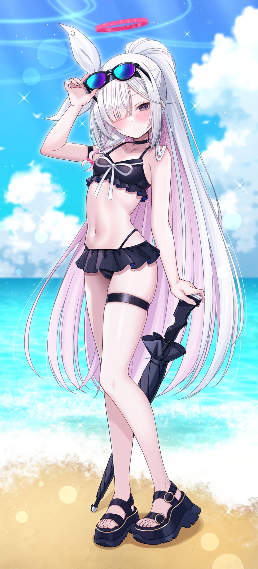 plana (blue archive) drawn by fukemachi