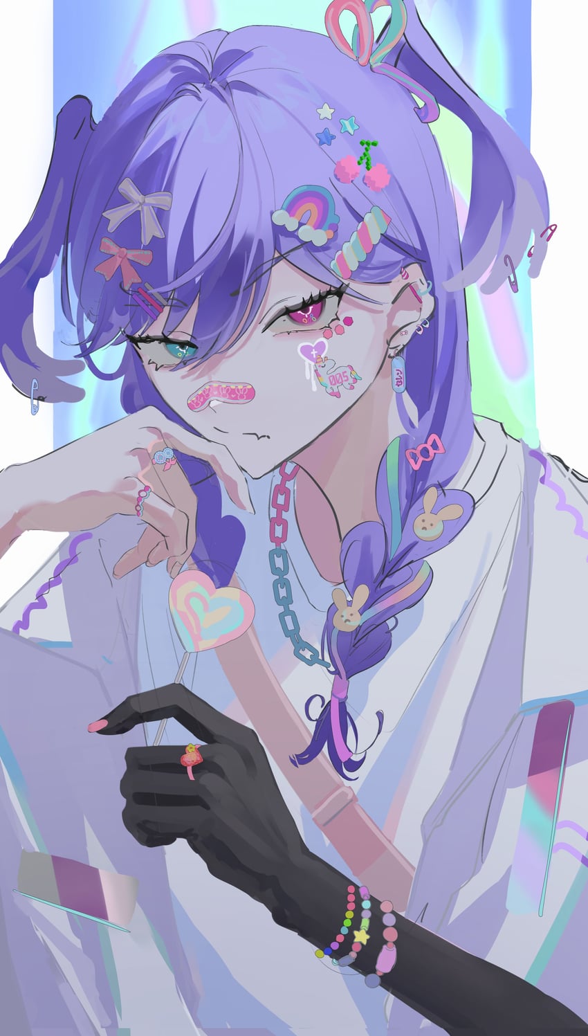 selen tatsuki (nijisanji and 1 more) drawn by guriddopitto