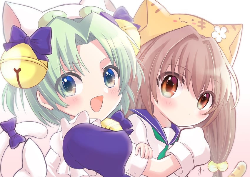 dejiko and puchiko (di gi charat) drawn by yukimura_88