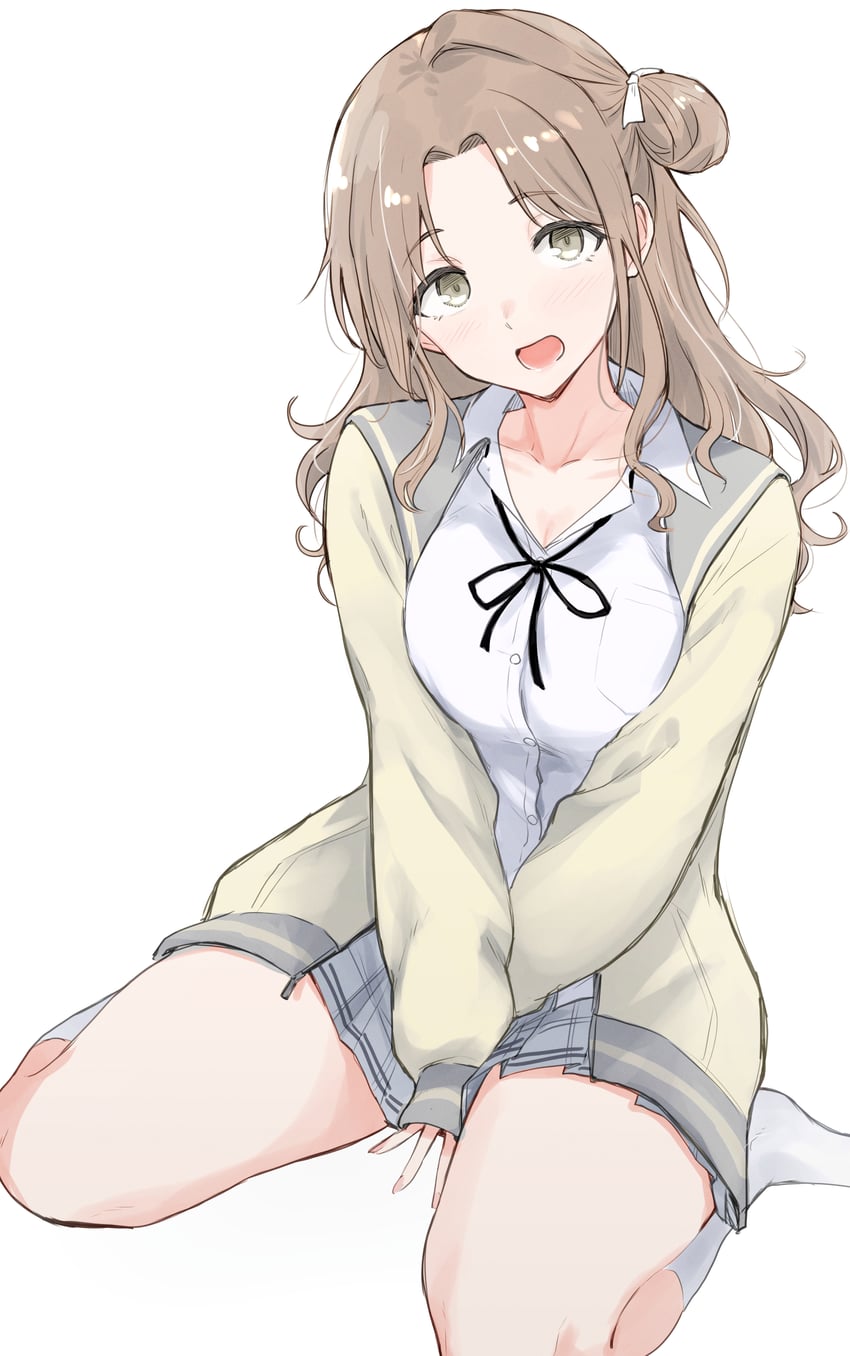 ichikawa hinana (idolmaster and 1 more) drawn by unu_(unucence)