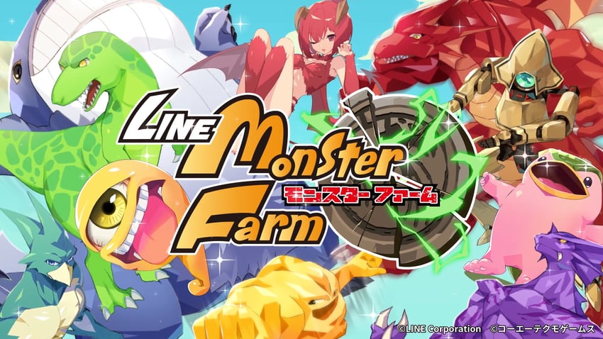 pixie, suezo, mocchi, dragon, gaboo, and 5 more (monster farm and 1 more)