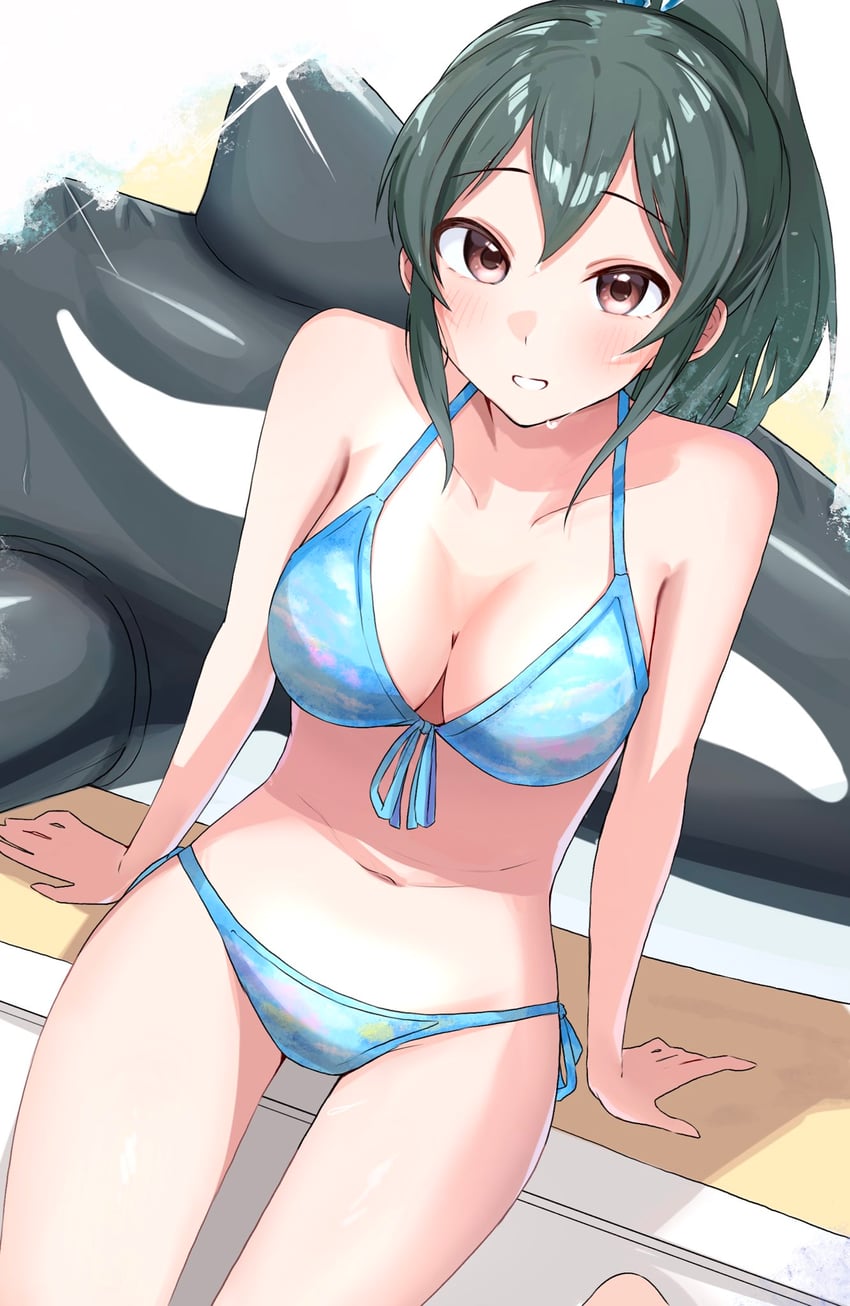 ohishi izumi (idolmaster and 2 more) drawn by niban_(puka_0507)