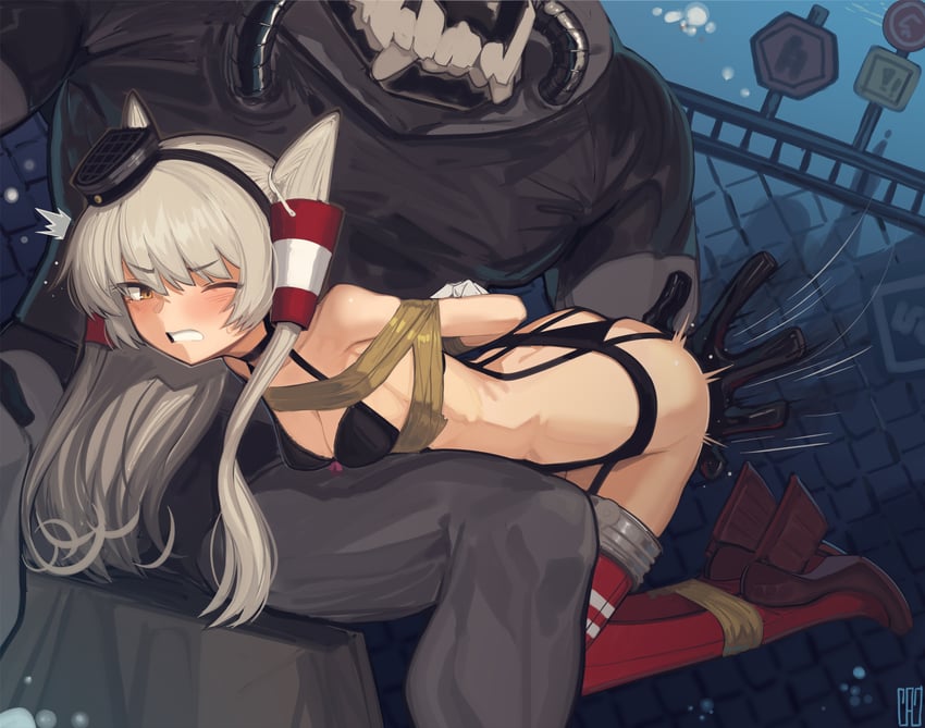 amatsukaze (kantai collection) drawn by cad_(caddo)