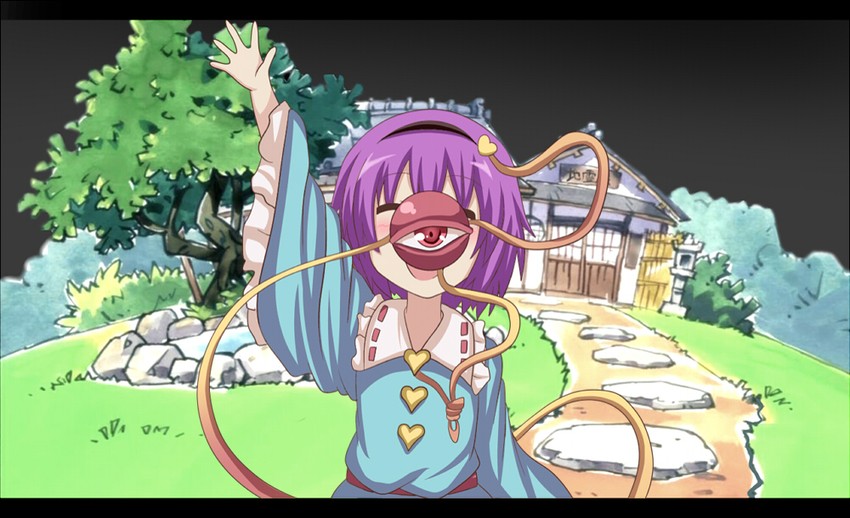 komeiji satori (touhou and 1 more) drawn by shinekalta