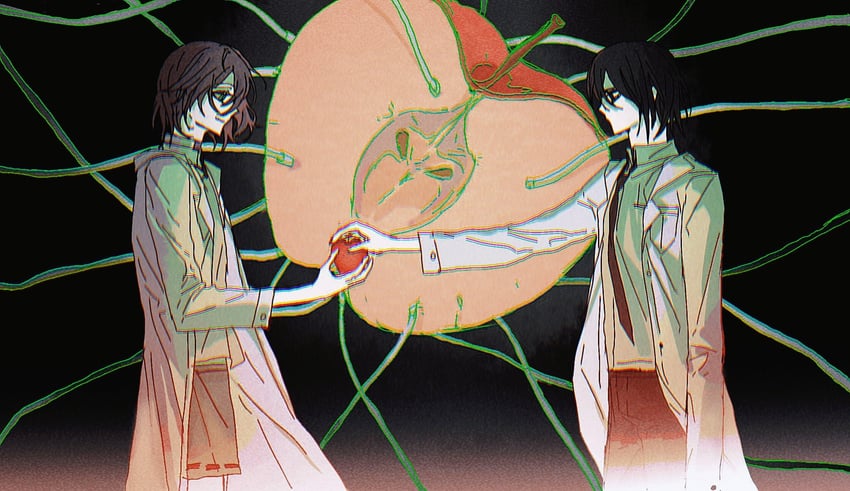 enraku tsubakura, kuzu suzumi, and cine hamal (len'en) drawn by shizai_tai_1le
