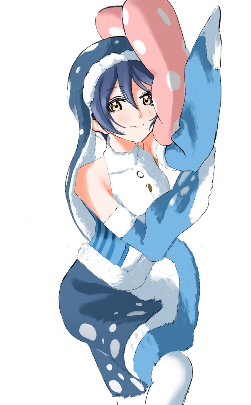 sonoda umi (love live! and 2 more) drawn by mog_mog_garyou