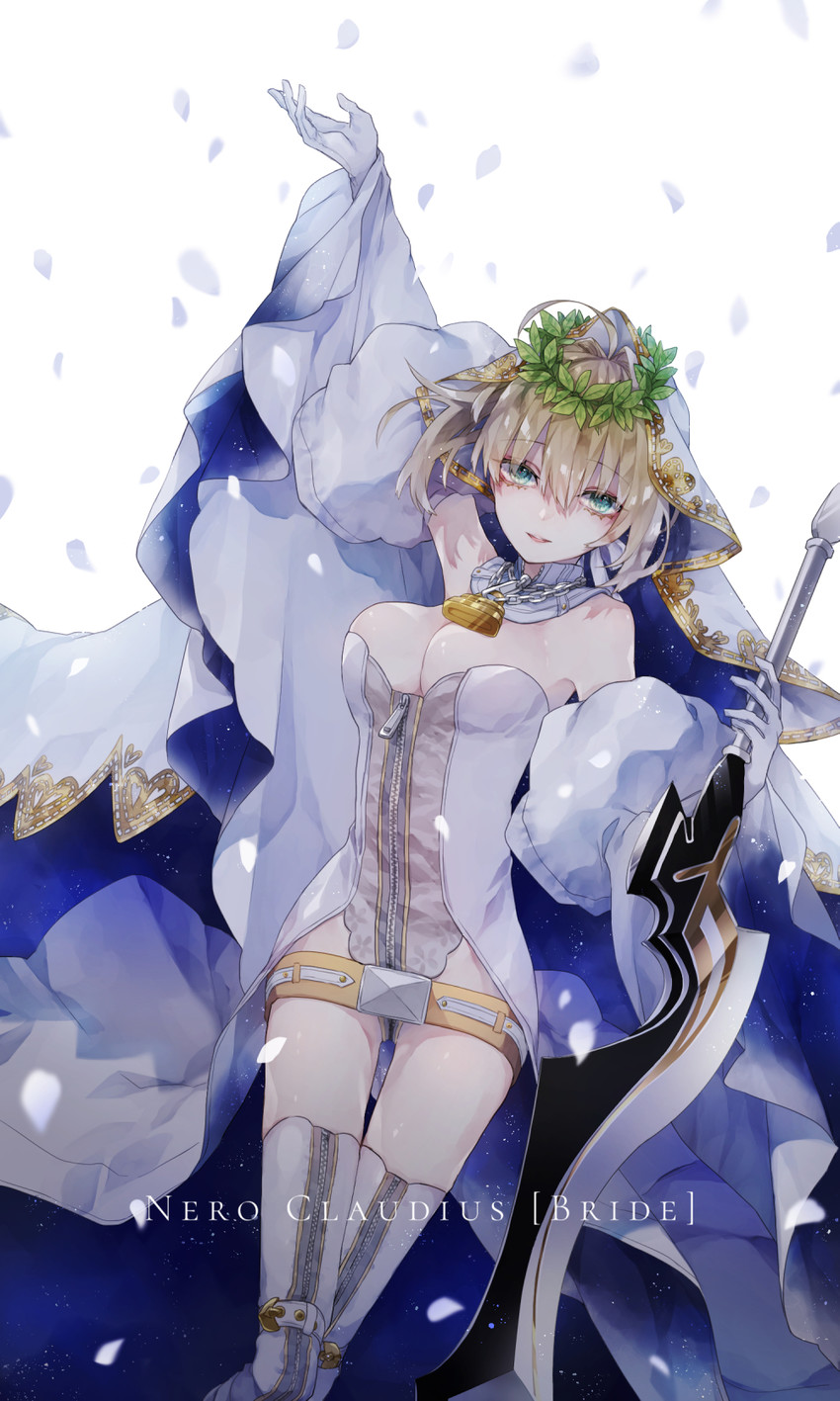nero claudius (fate and 3 more) drawn by mirage_papillon