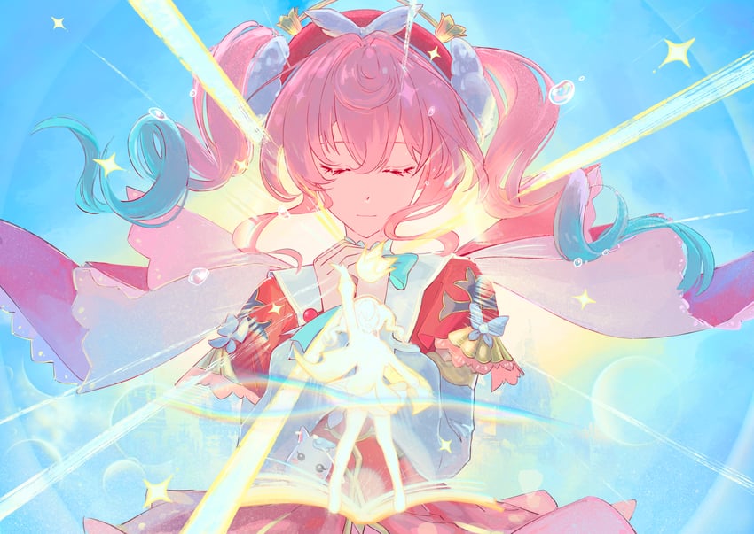 hyacine (honkai and 1 more) drawn by moririmuli