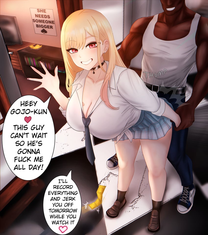 kitagawa marin (sono bisque doll wa koi wo suru) drawn by kanikamidesu